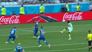 Ahmed MUSA Goal - Nigeria v Iceland - MATCH 24