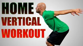 Home Vertical Jump Workout WITHOUT Weights Or Noise!