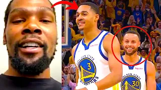 NBA PLAYERS REACT GOLDEN STATE WARRIORS BEAT BOSTON CELTICS GAME 2 NBA FINALS | STEPH CURRY REACTION