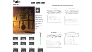 Yafo - Composition for Oud - MAX MSP - Soundscape