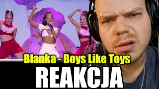 Blanka - Boys Like Toys ( POLSAT ) Reakcja