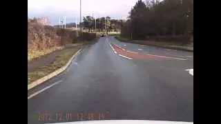 Kings lynn New bypass and roundabout Sainsburys DASHCAM
