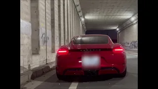 Porsche 718 Cayman GTS Exhaust Sound