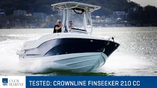 Crownline Finseeker 210CC Boat Test | Club Marine TV