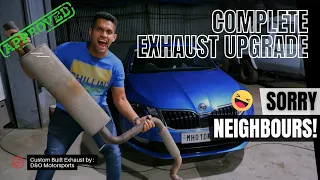 HUGE Upgrade on my Skoda Octavia!| Exhaust Upgrade(Turbo-Back Exhaust)| Performance Tuning|Borla