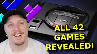 All 42 Genesis Mini Games REVEALED! Sega Lied In a GOOD Way