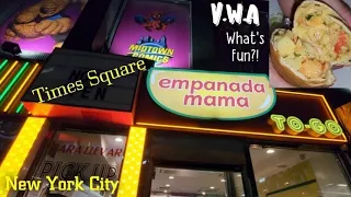 Empanada Mama Times Square | NYC Empanadas #nyc #newyorkcity #newyorkcityfood