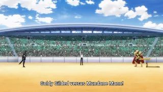 Mundane Mann defeated Goldy | Kage no Jitsuryokusha ni Naritakute!