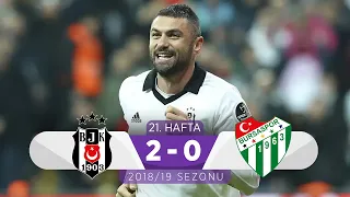 Beşiktaş (2-0) Bursaspor | 21. Hafta - 2018/19