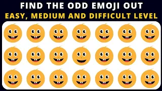 How Good Are Your Eyes? #13 Find the odd emoji out | Emoji quiz | Find the difference | HR PAHELIYAN