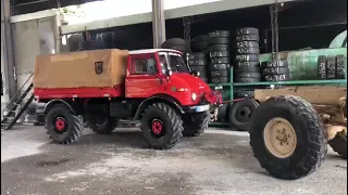 Unimog 416 XUXU  - Levando a engesa pra garagem