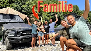 Wir bekommen BESUCH von der FAMILIE!! (im Camper mit Dachzelt) - Vanlife in Albanien