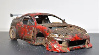 Restoration Abandoned Mitsubishi Eclipse Model Car