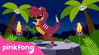 🦖Dia das Bruxas Jurássico 🎃| Canções do Dia das Bruxas | Baby Shark | Pinkfong Canções para crianças