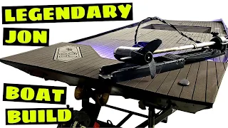 We built this Jon Boat in 5 days! Epic Bass Boat conversion