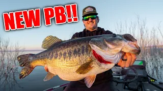 I CAUGHT THE BIGGEST BASS OF MY LIFE!!!