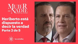 Rafael le pide a Heriberto que acepte que perdió a Lucía | Mujer de nadie 2/5 | C-31