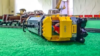 Lego® Train CRASH compilation! Long Lego® Trains in TROUBLE!