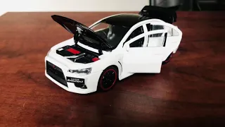 Mitsubishi Lancer EVO X 1/32 Scale Diecast Model Car