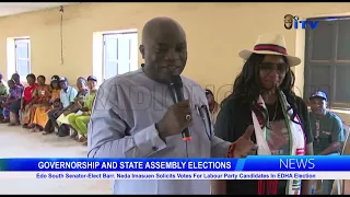 Edo South Senator-Elect Solicits Votes For Labour Party Candidates In EDHA Election