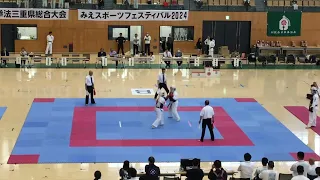 2024/5/12日本拳法三重県総合大会【一般男子無差別級・女子決勝】