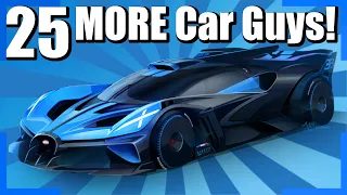 25 MORE Types of Car Guys in 10 Minutes!