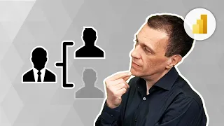 Managing hierarchical organizations in Power BI security roles