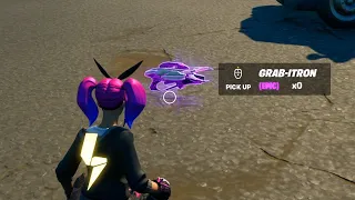 How to get Grab-itron in Fortnite (New Gravity Gun Weapon)
