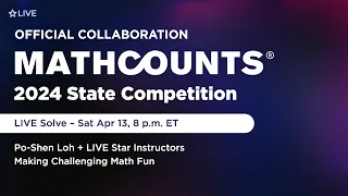 MATHCOUNTS 2024 State LIVE Solve