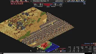 I beat Age of Empires II Definitive Edition Extreme AI with just villagers (6th try)