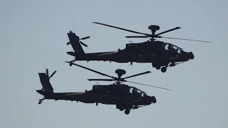 2 AgustaWestland Apache AH1 Army Air Corps Role Demo RIAT 2015 Sunday AirShow