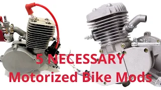 5 NECESSARY Motorized Bicycle Mods
