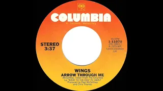 1979 HITS ARCHIVE: Arrow Through Me - Wings (stereo 45)