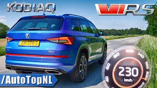 Skoda Kodiaq RS 2.0 BiTDI 240HP 0-230km/h ACCELERATION & TOP SPEED by AutoTopNL