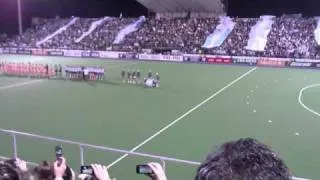 Las leonas Campeonas mundiales 2010 -Himno Nacional Argentino-.wmv