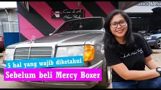 Tips beli Mercy Boxer - Mercy W124