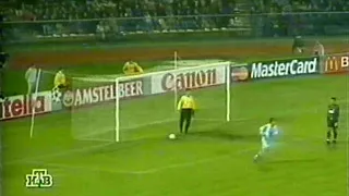 ЛЧ 1999-00 1гр этап Группа A 4 тур  Марибор Лацио  голы НТВ