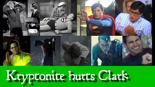 Superman - Kryptonite hurts Clark
