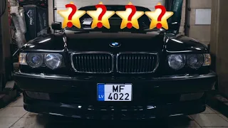 Роскошная BMW E38 из ЯПОНИИ