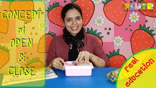 Open & Close Concept for Kindergarten | Real Concept of Open & Shut for Kids | Fun Learn by PLUTO