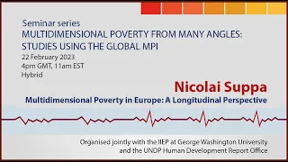 Multidimensional Poverty in Europe: A Longitudinal Perspective