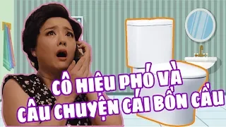 Cô hiệu phó làm nghẹt nhà vệ sinh cố thủ mãi không ra đến ông Tú Tài phải giải cứu | Đẹp TV