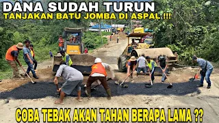 THE FUNDS HAVE BEEN DISBURSED ! BATU JOMBA  INCLINE ON ASPHALT TODAY ! GUESS HOW LONG IT WILL LAST ?