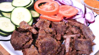 Make this delicious Suya in 10 minutes | No Oven No grill