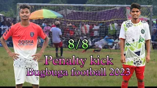penalty kick Munda FC SAMBALPUR Vs Royel star Luesira Bugbuga Bargarh football tournament 2023