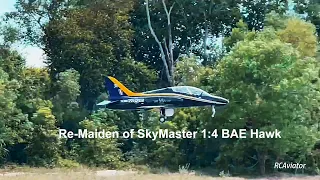 Re-Maiden of SkyMaster 1:4 BAE Hawk