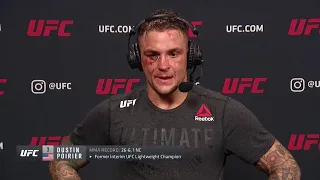 Dustin Porier Post Fight Vs Dan Hooker UFC Fight Night Austin