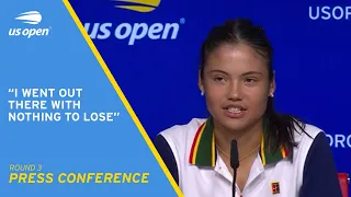 Emma Raducanu Press Conference | 2021 US Open Round 3