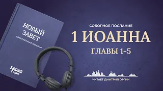 Книга 1 Иоанна, главы 1-5. Современный перевод. Читает Дмитрий Оргин #БиблияOnline