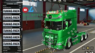 Euro Truck Simulator 2 (v1.47) Daf XF Rewoked Mega Tuning Pack + Interior + Sound Pack